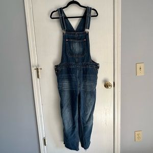 Umgee Dark Wash Stretch Overalls
